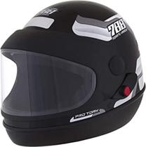 Capacete Sport Moto 788 Preto E Branco Pro Tork