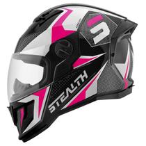 Capacete Stealth Concept Moto Fechado Pro Tork Adulto Segurança Conforto Proteção Resistência Masculino Feminino