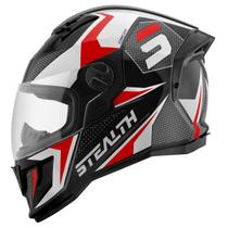 Capacete Stealth Concept Moto Fechado Pro Tork Adulto Segurança Conforto Proteção Resistência Masculino Feminino
