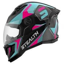 Capacete Stealth Concept Moto Fechado Pro Tork Adulto Segurança Conforto Proteção Resistência Masculino Feminino