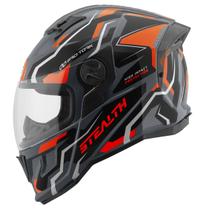 Capacete Stealth Hawk Moto Fechado Feminino Masculino Pro Tork Proteção Segurança