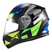 Capacete Strike Trento Amarelo e Verde 58 - Texx