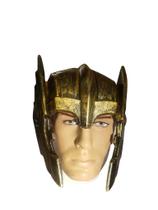 Capacete super herói Thor dourado serve adulto/ infantil - Lynx produções