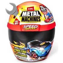 Capacete Surpresa Metal Machines Speed Hero 20 PÇS Cinza Candide 8718