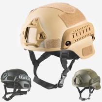 Capacete Tático Militar Proteção Esportes Rapel Segurança Forças Especiais Helmet