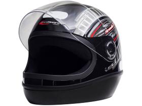 Capacete Taurus 10013499 Fórmula 1 R Grafic Preto Tam. 58 UN Capacete Taurus 10013499 Fórmula 1 R Grafic Preto Tam. 58 UN