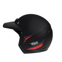 Capacete Taurus 10021857 Preto Fosco/Vermelho Tamanho 58 Capacete Taurus 10021857 Preto Fosco/Vermelho Tamanho 58