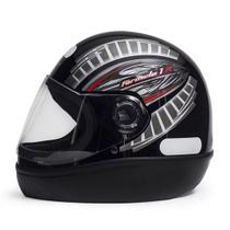 Capacete taurus formula 1 r grafic preto 60