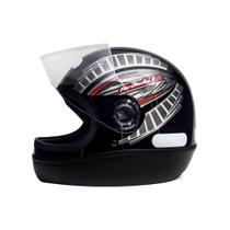 Capacete Taurus Fórmula 1 R Grafic Preto Capacete Taurus Fórmula 1 R Grafic Preto