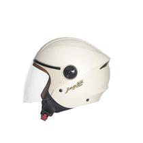 Capacete taurus joy 23 by interna de couro bege