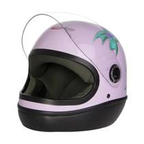 Capacete taurus moto fechado formula 1 r femme cores flores Capacete taurus moto fechado formula 1 r femme cores flores