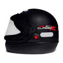 Capacete Taurus San Marino Classic Preto Fosco