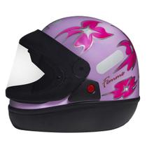 Capacete Taurus San Marino Femme Lilas