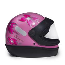 Capacete Taurus San Marino Femme Rosa tamanho 56