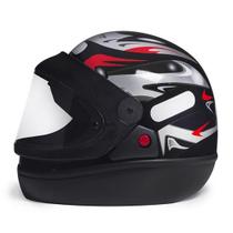 Capacete taurus san marino grafic preto 56