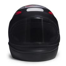 Capacete Taurus San Marino Grafic Preto Fosco tamanho 58 Capacete Taurus San Marino Grafic Preto Fosco tamanho 58