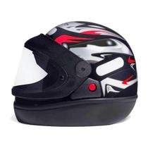 Capacete Taurus San Marino Grafic Preto