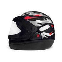 Capacete Taurus San Marino Grafic Preto