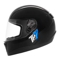 Capacete Taurus TH7 Preto Brilhante Capacete Taurus TH7 Preto Brilhante