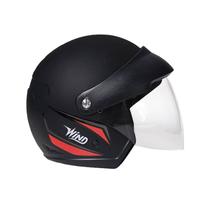 Capacete taurus wind visor v3 techno preto fosco