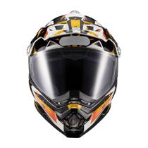 Capacete Texx Cross Carcara Grow Laranja 62 F016