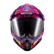 Capacete Texx Cross Carcara Grow Rosa 58 F016