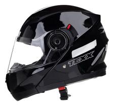 Capacete texx escamot gladiator v3 pret brilho 60 Capacete texx escamot gladiator v3 pret brilho 60