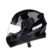 Capacete Texx Escamot Gladiator V3 Pret Brilho
