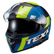 Capacete texx fecha kaiman track verd pret azu fosc