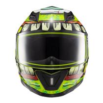 Capacete Texx Fechado Hawk Orc Verd 56