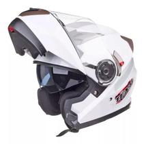 Capacete Texx Gladiador Branco 60 Escamoteável