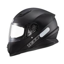 Capacete Texx Hawk Preto Fosco Moto Fechado Motociclista