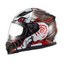 Capacete Texx Hawk - Scream Vermelho 60