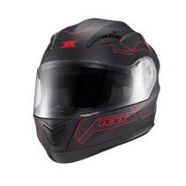 Capacete Texx Strike Panther Vermelho-6002