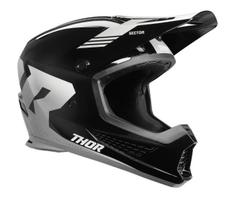 Capacete Thor Sector 2 Carve -preto/branco Capacete Thor Sector 2 Carve -preto/branco