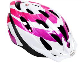 Capacete Trasher Feminino Adulto Branco/Rosa Tamanho Único - Schwinn