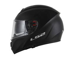Capacete Tricomposto LS2 FF397 Vector Monocolor Preto Fosco Masculino e Feminino