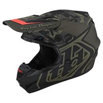 Capacete Troy Lee Designs GP Anarchy Off-Road Adulto - Verde - Tamanho Médio