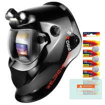 Capacete TRQWH Auto Darkening Solar Welding Hood Shade 9-13 Capacete TRQWH Auto Darkening Solar Welding Hood Shade 9-13
