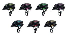 Capacete Tsw Rava Mtb Space New Com Viseira Preto
