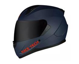 Capacete Unissex Race Tech Sector Monocolor Matte Blue