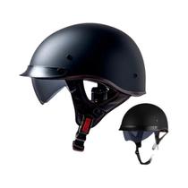 Capacete Unissex Retro Meio Capacete De Verão Para Motocicleta Elétrica American Prince Harley.