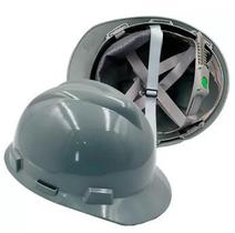 Capacete V-Gard Aba Total Carneira Push Key C/ Jugular Cor: Cinza CA: 365 - MSA Capacete V-Gard Aba Total Carneira Push Key C/ Jugular Cor: Cinza CA: 365 - MSA