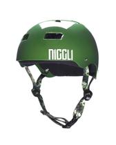 Capacete verde fita camuflada iron profissional - Niggli Pads