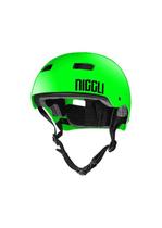 Capacete verde neon pro light brilho niggli
