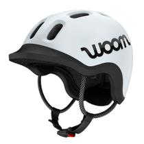 Capacete woom Ready Kids Ajustável Refletivo Cinza Claro XS