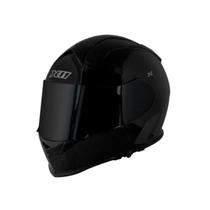 Capacete X11 Revo Pro All Black Preto Fosco 60
