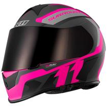 Capacete X11 Revo Pro Surround Rosa