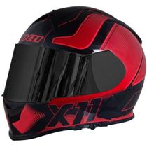 Capacete X11 Revo Pro Tronix Vermelho Brilho