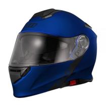 Capacete X11 Turner Solides Moto Escamoteável Retrátil Solar